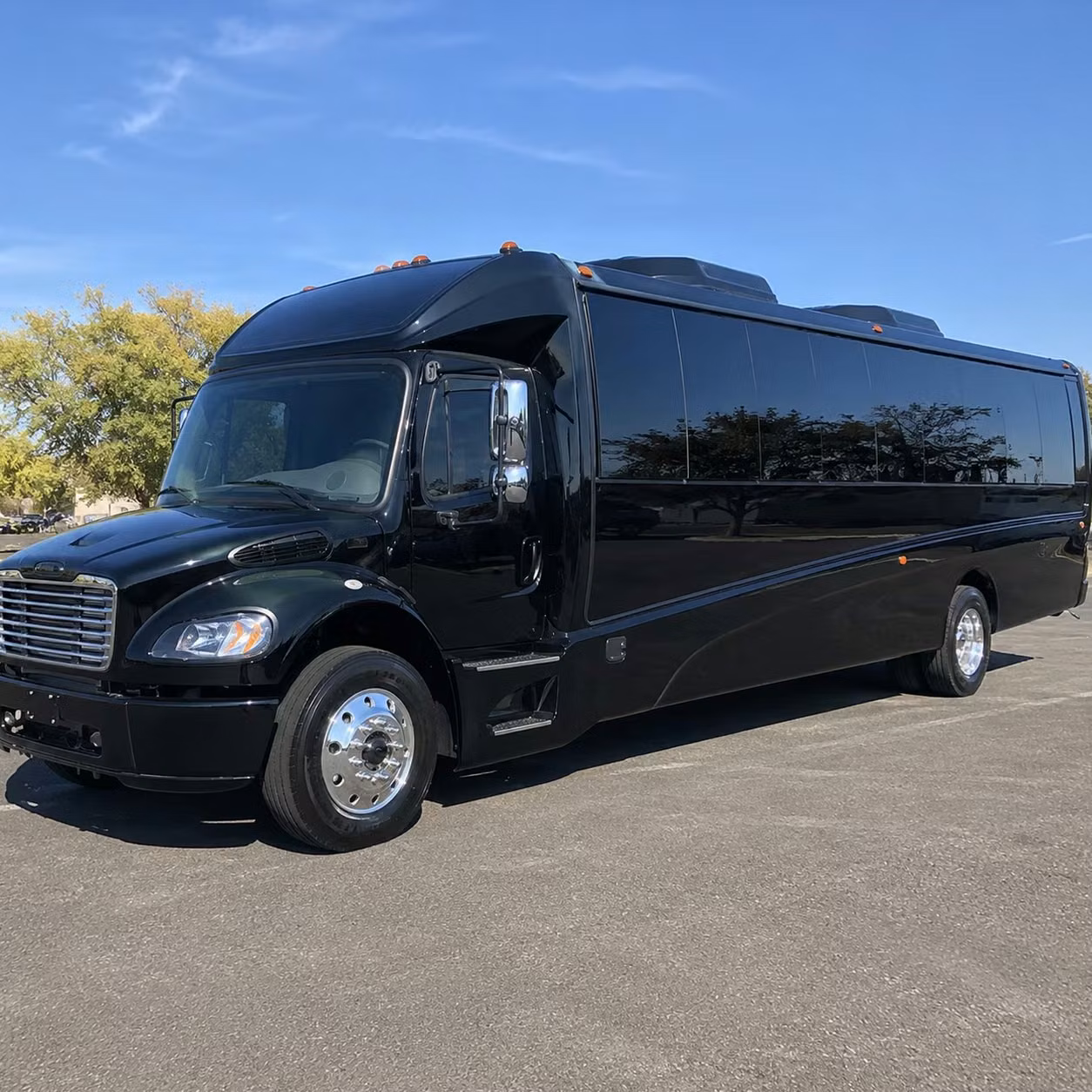 event transportation bus rentals in greenville