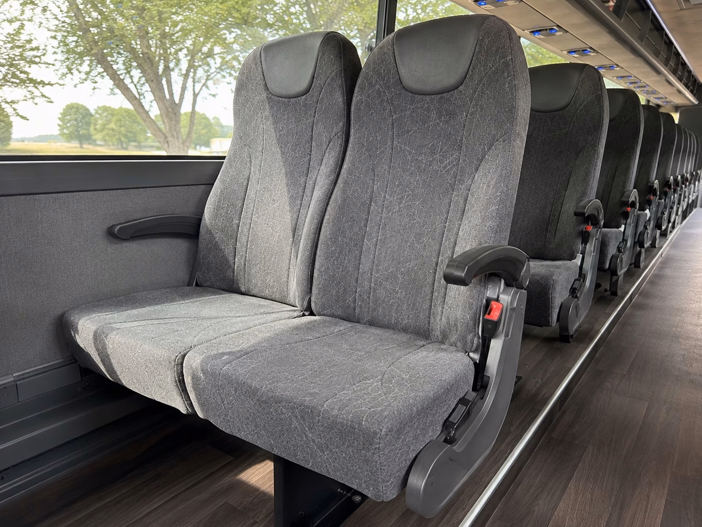 game day shuttle bus rentals to bon secours wellness arena in greenville