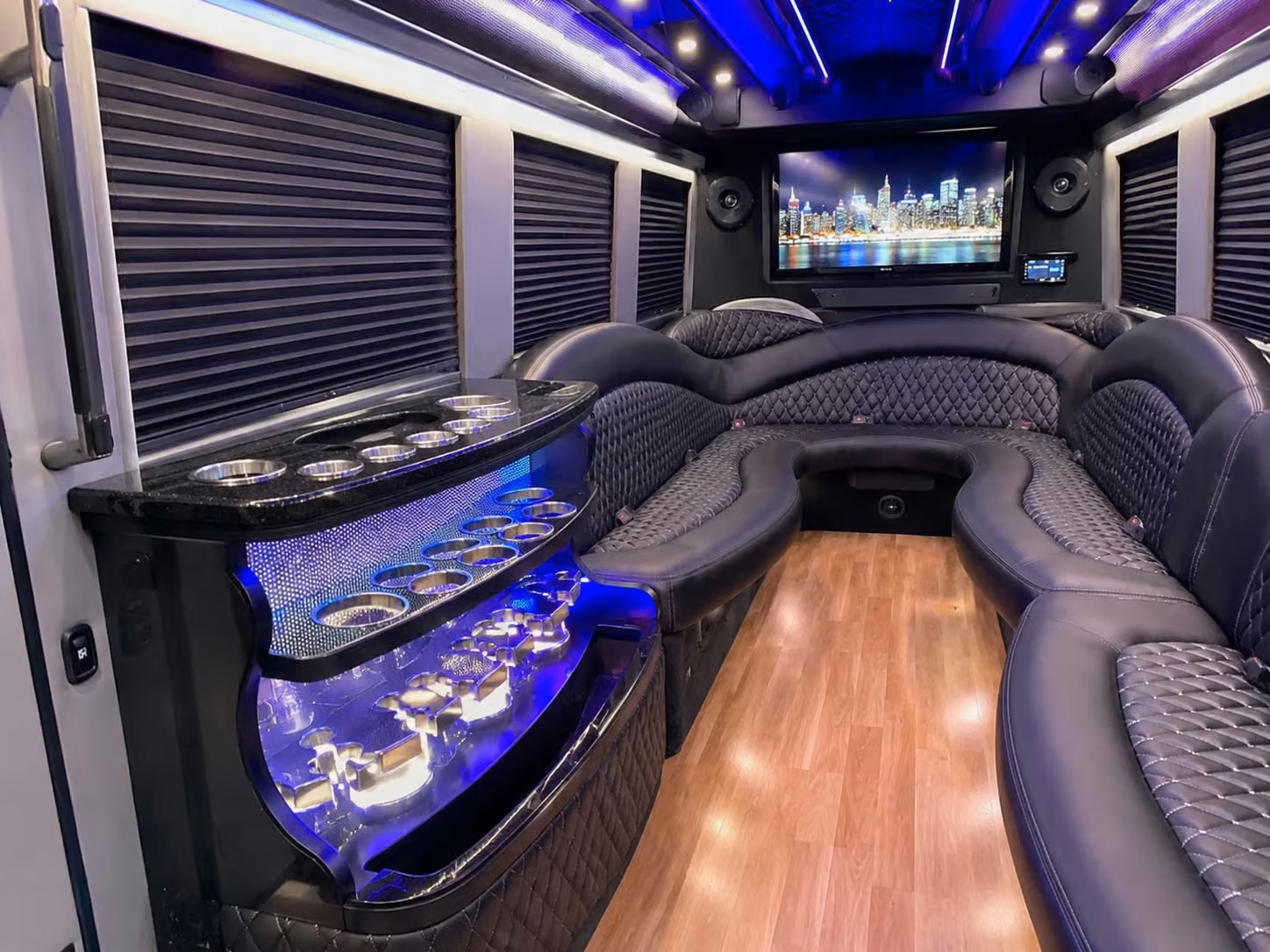 greenville party bus rental