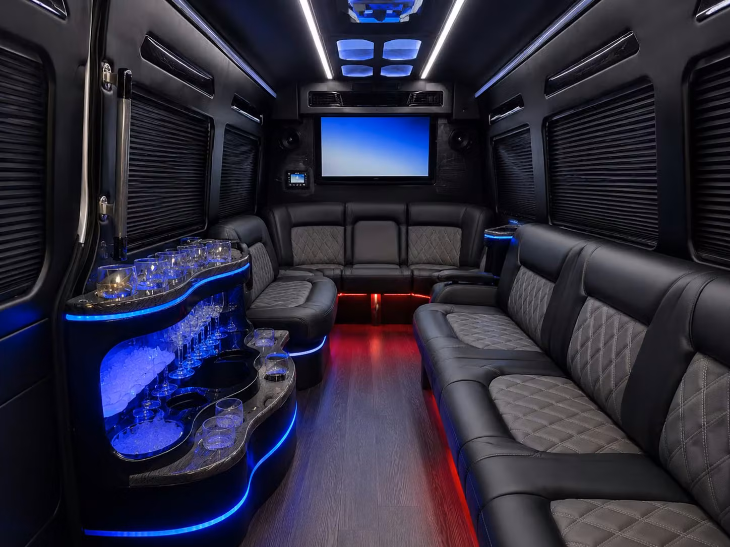 greenville sprinter van rental with driver