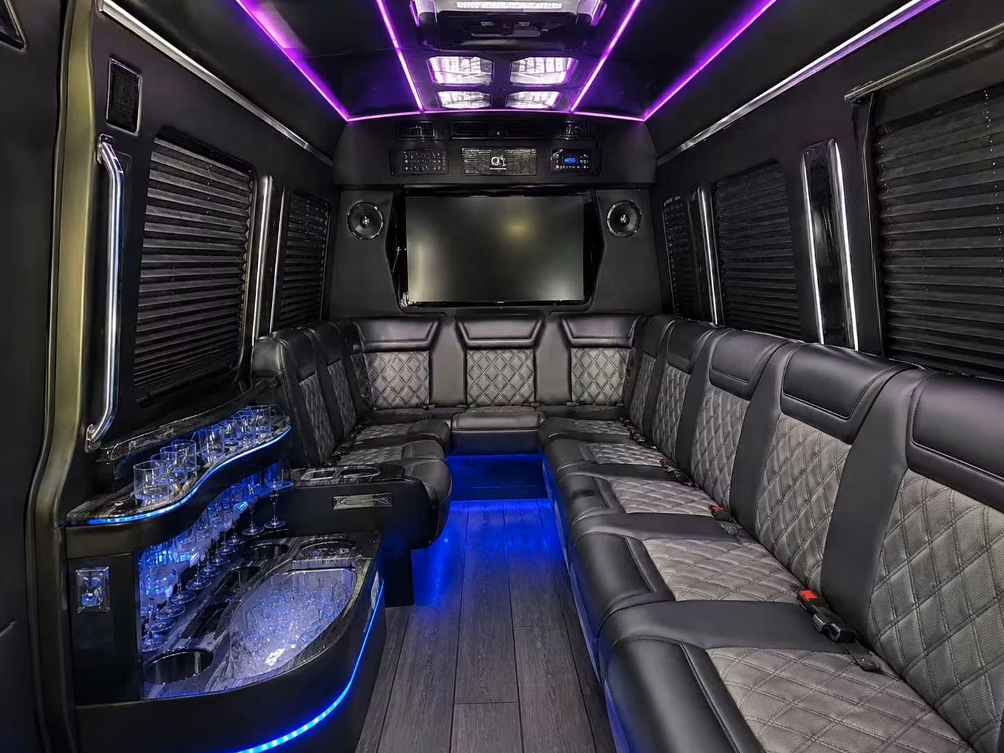 sprinter vans and executive transportation for prom in greenville